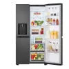 LG GSLC41EPPE Frigorífico side-by-side de libre instalación 641 L Negro