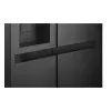 LG GSLC41EPPE Frigorífico side-by-side de libre instalación 641 L Negro