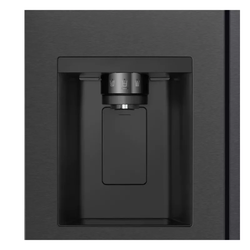 LG GSLC41EPPE Frigorífico side-by-side de libre instalación 641 L Negro