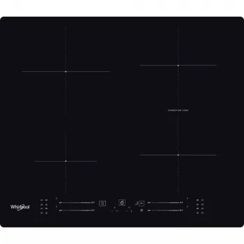 Whirlpool WB S2560 NE Negro Empotrable 59 cm Placa de inducción por zonas 4 zona(s)