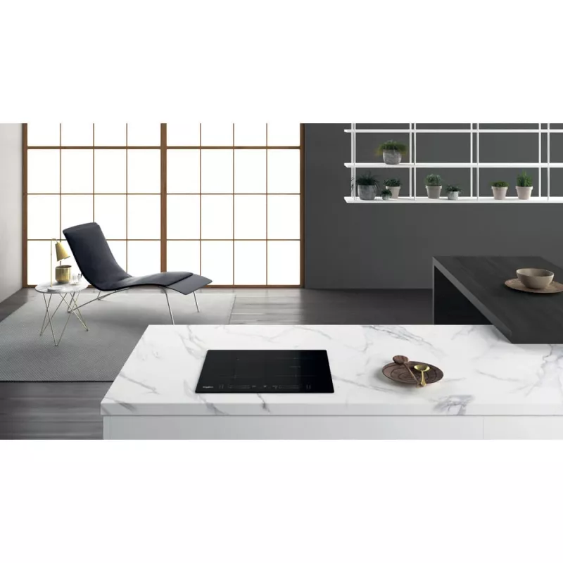 Whirlpool WB S2560 NE Negro Empotrable 59 cm Placa de inducción por zonas 4 zona(s)