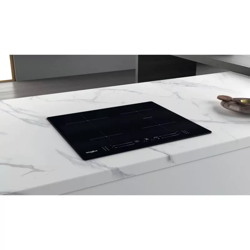 Whirlpool WB S2560 NE Negro Empotrable 59 cm Placa de inducción por zonas 4 zona(s)