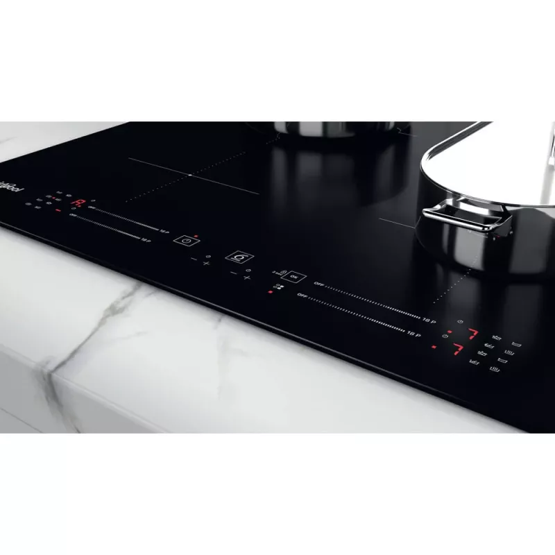 Whirlpool WB S2560 NE Negro Empotrable 59 cm Placa de inducción por zonas 4 zona(s)