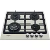 Whirlpool AKTL 629/S Plata Cocina de gas empotrable 4 zona(s)