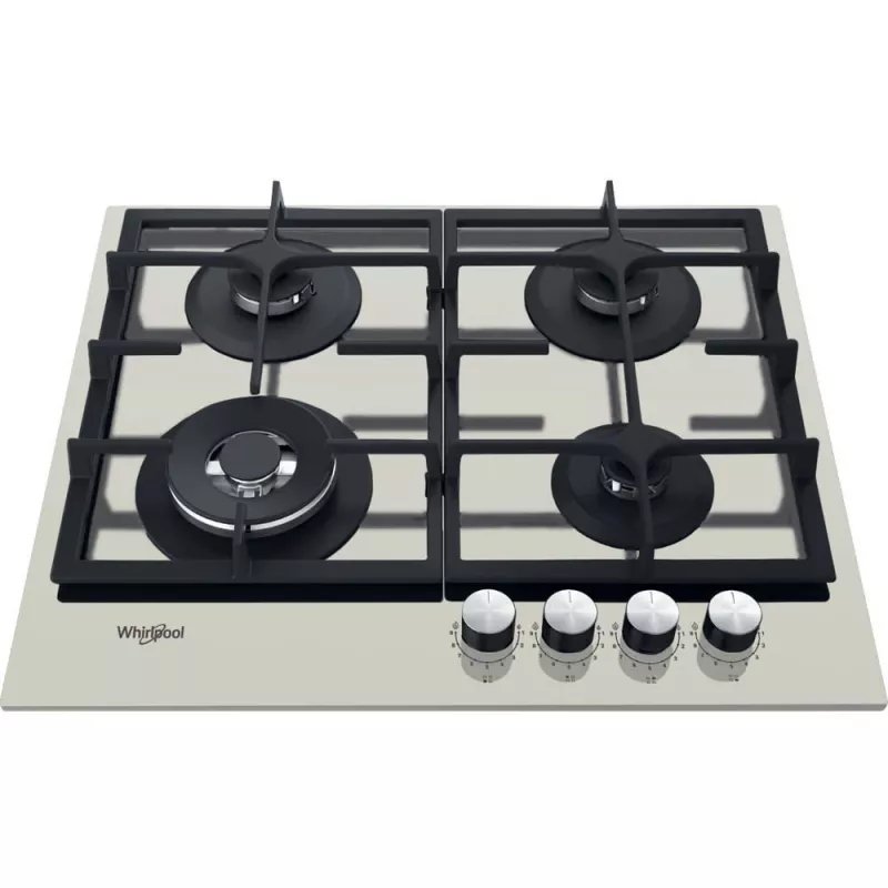 Whirlpool AKTL 629/S Plata Cocina de gas empotrable 4 zona(s)