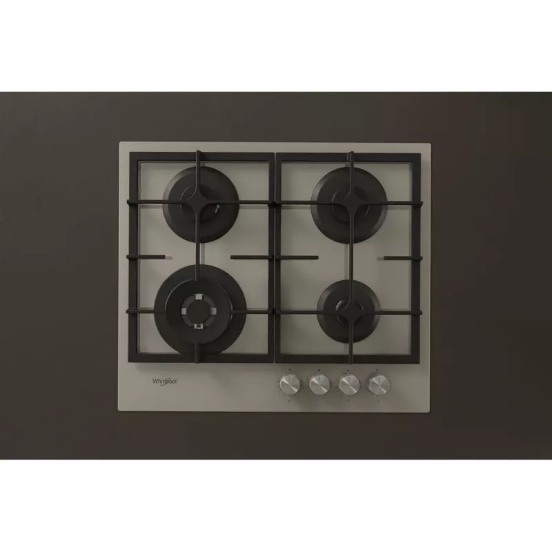Whirlpool AKTL 629/S Plata Cocina de gas empotrable 4 zona(s)