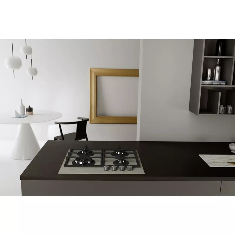 Whirlpool AKTL 629/S Plata Cocina de gas empotrable 4 zona(s)