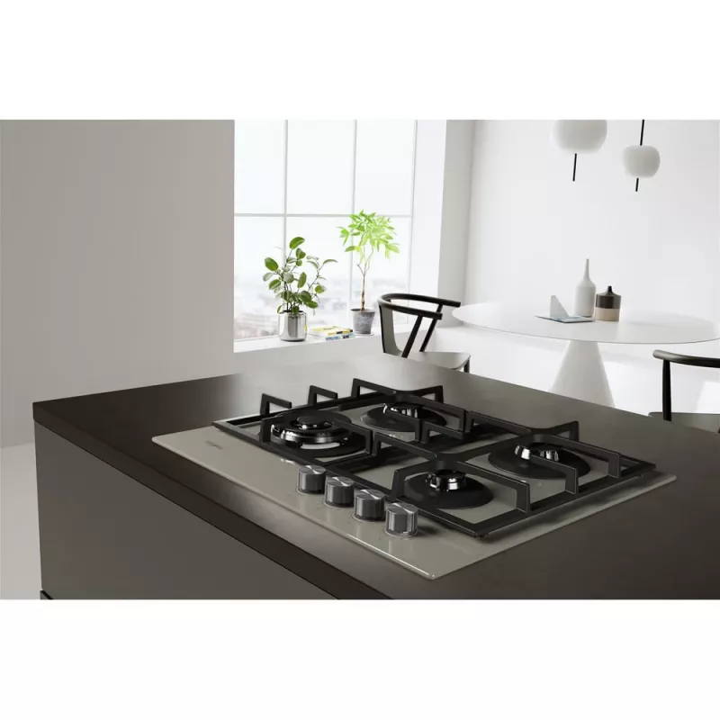 Whirlpool AKTL 629/S Plata Cocina de gas empotrable 4 zona(s)