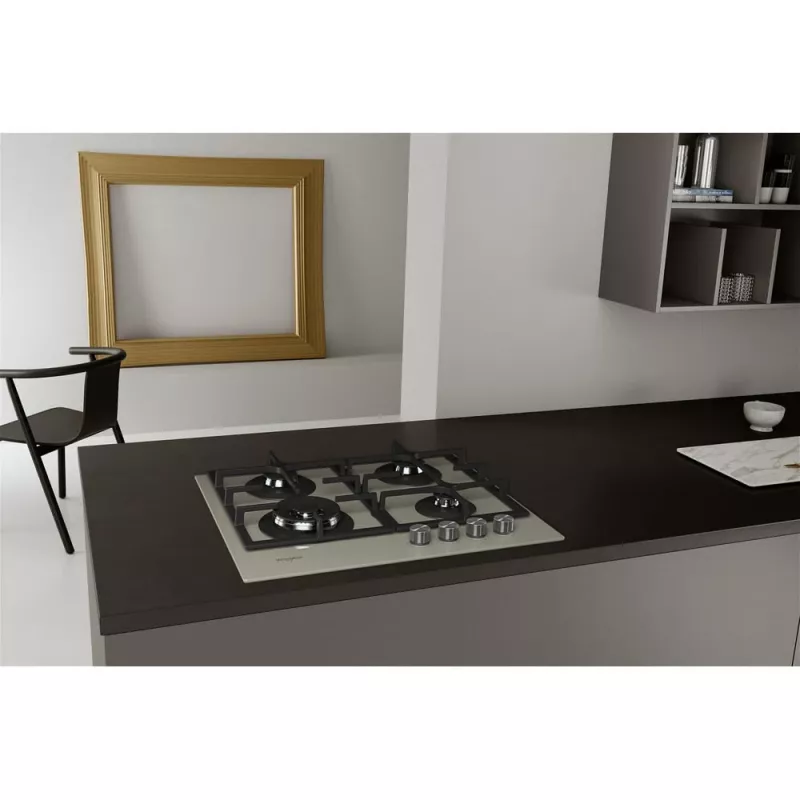 Whirlpool AKTL 629/S Plata Cocina de gas empotrable 4 zona(s)