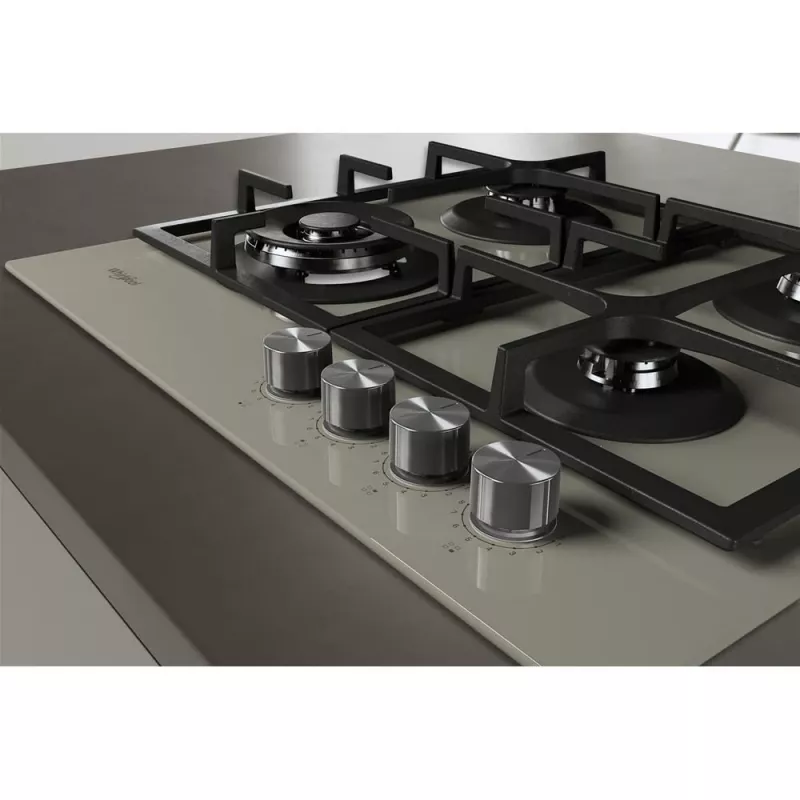 Whirlpool AKTL 629/S Plata Cocina de gas empotrable 4 zona(s)