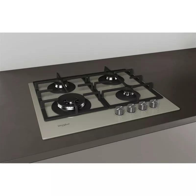 Whirlpool AKTL 629/S Plata Cocina de gas empotrable 4 zona(s)