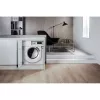 Whirlpool BI WMWG 71483E EU N lavadora totalmente integrable, 7 kg, 1400 rpm, clase energética D, blanca