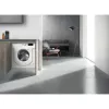 Whirlpool BI WMWG 71483E EU N lavadora totalmente integrable, 7 kg, 1400 rpm, clase energética D, blanca
