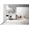 Whirlpool BI WMWG 71483E EU N lavadora totalmente integrable, 7 kg, 1400 rpm, clase energética D, blanca