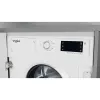 Whirlpool BI WMWG 71483E EU N lavadora totalmente integrable, 7 kg, 1400 rpm, clase energética D, blanca