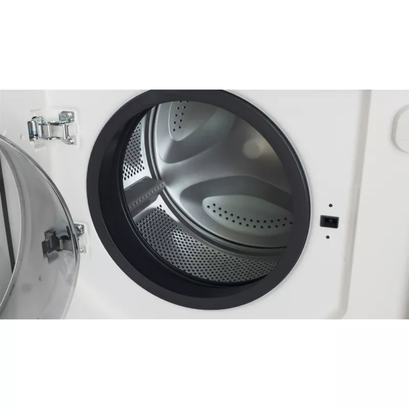 Whirlpool BI WMWG 71483E EU N lavadora totalmente integrable, 7 kg, 1400 rpm, clase energética D, blanca