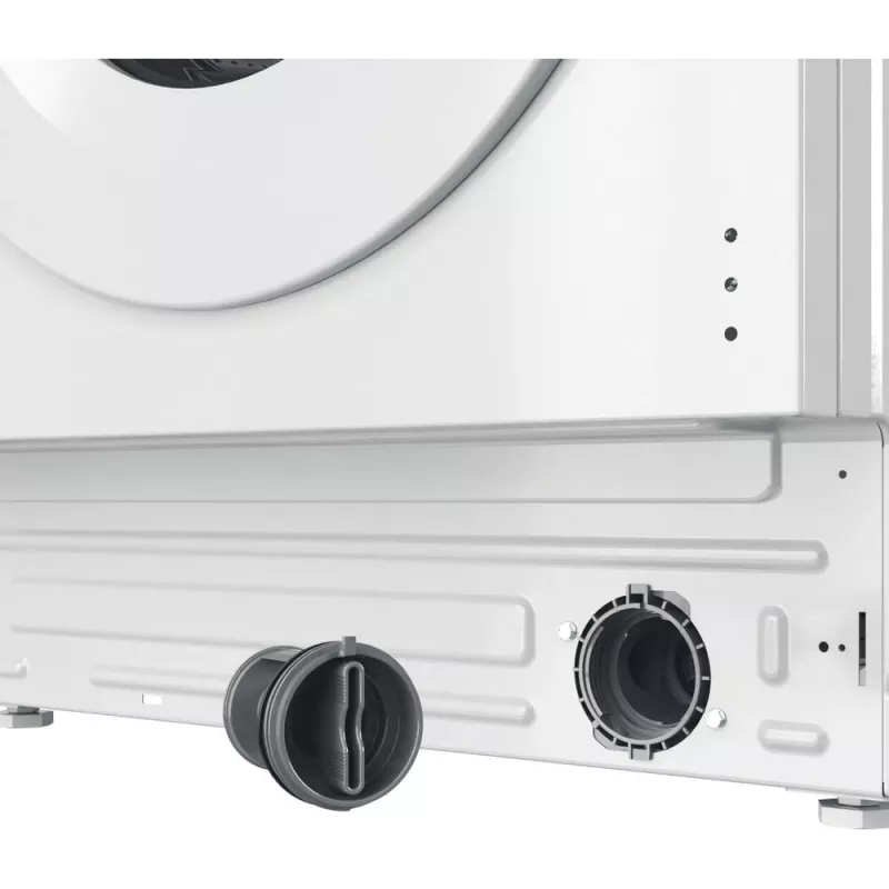 Whirlpool BI WMWG 71483E EU N lavadora totalmente integrable, 7 kg, 1400 rpm, clase energética D, blanca