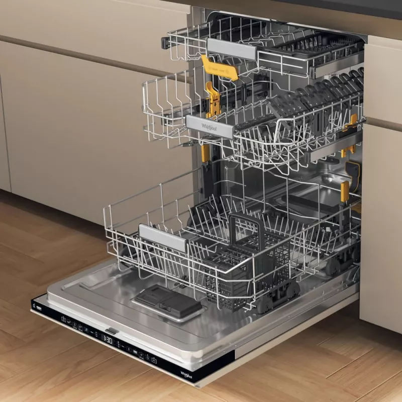 Whirlpool MaxiSpace W8I HT58 T Totalmente integrado 14 cubiertos