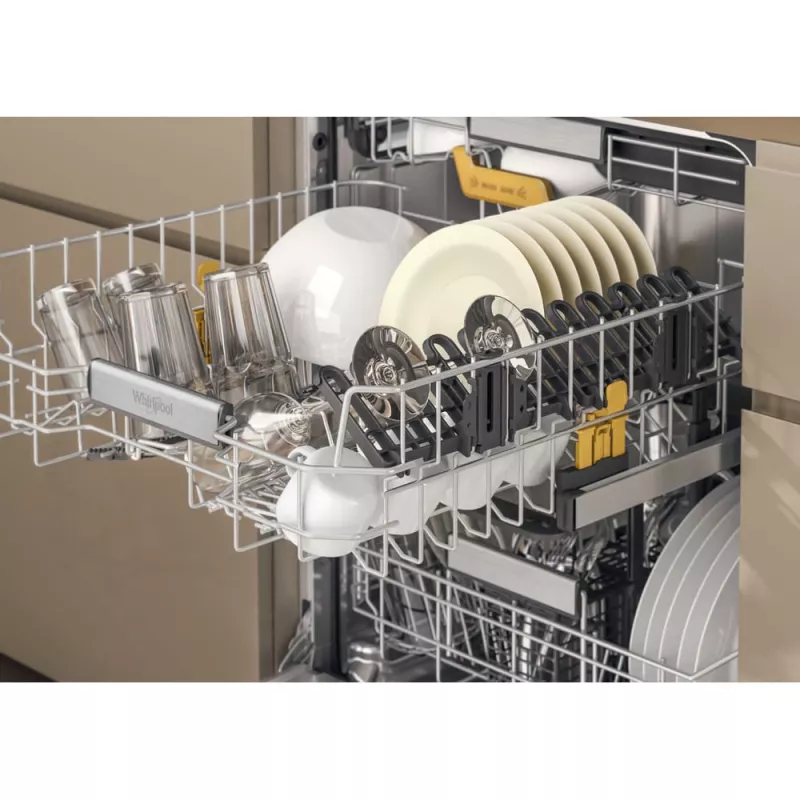 Whirlpool MaxiSpace W8I HT58 T Totalmente integrado 14 cubiertos
