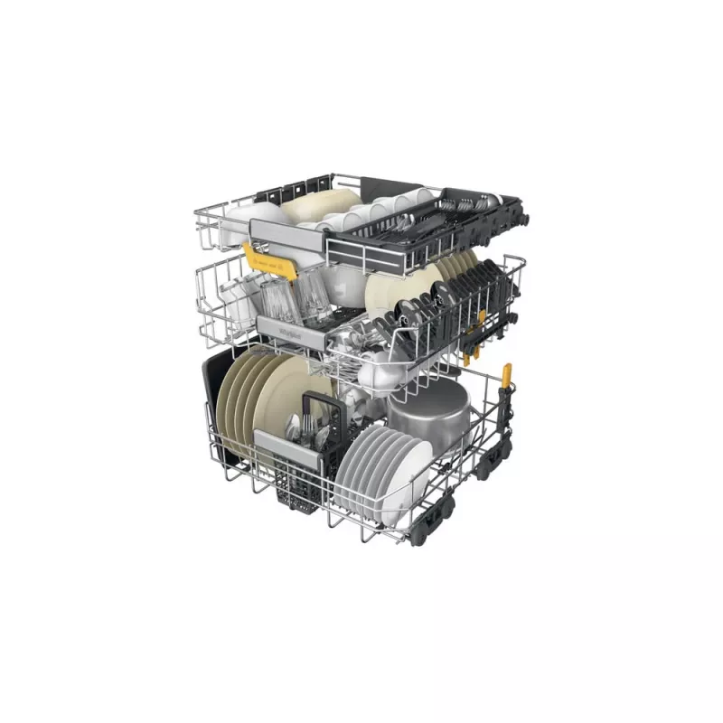 Whirlpool MaxiSpace W8I HT58 T Totalmente integrado 14 cubiertos