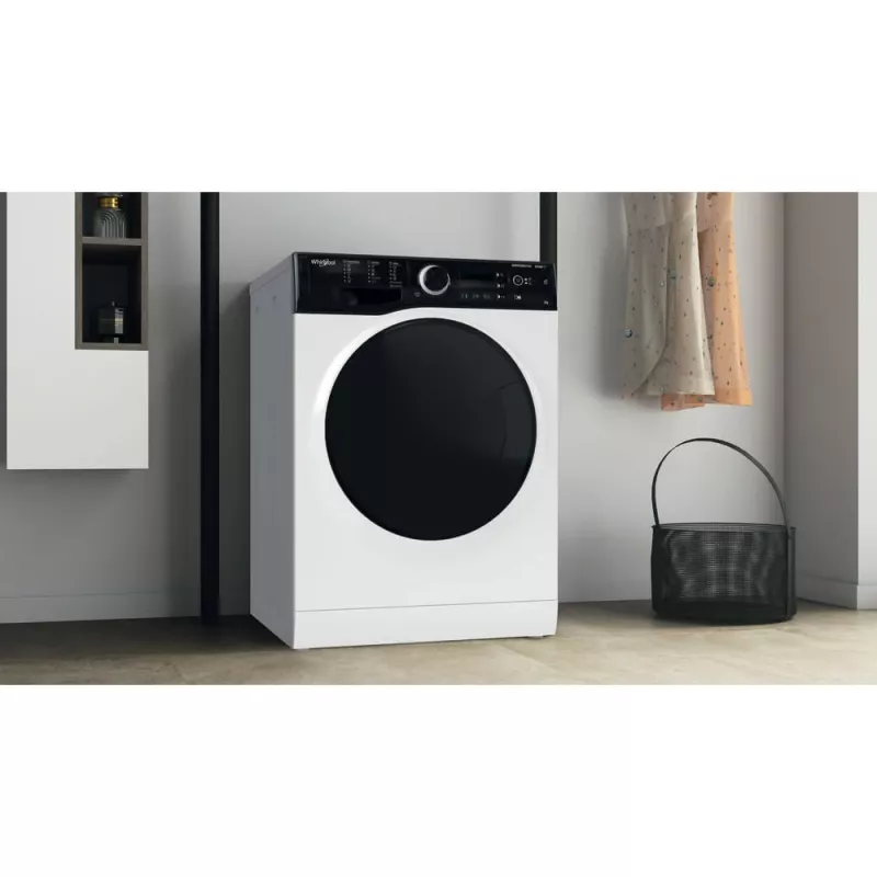 Whirlpool WRSB 7259 D EU Lavadora de carga frontal 7 kg 1151 rpm Negro, Blanco