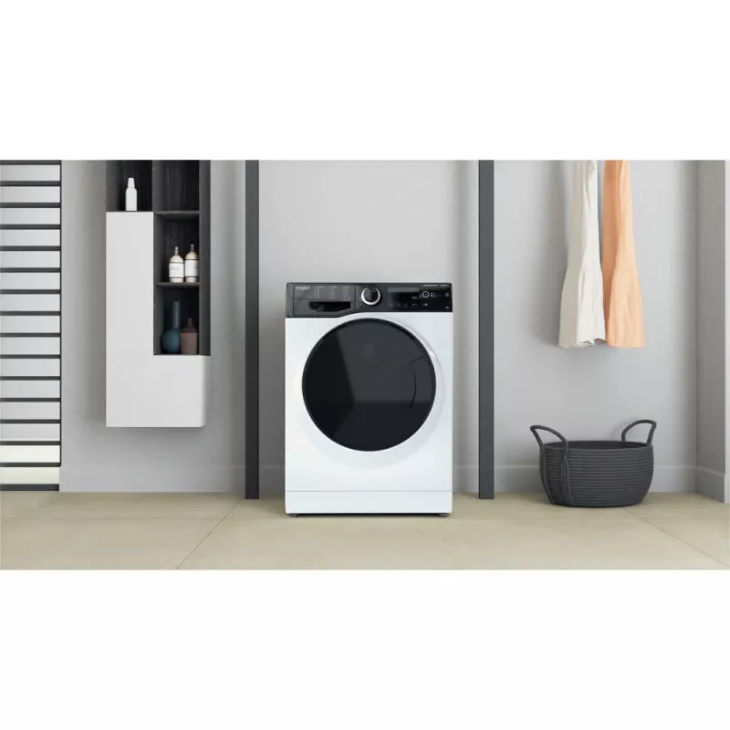 Whirlpool WRSB 7259 D EU Lavadora de carga frontal 7 kg 1151 rpm Negro, Blanco