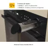 Whirlpool AKZ9S 8270 FB 73 L Negro