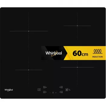 Whirlpool WS Q2160 NE Negro Empotrable 59 cm Placa de inducción por zonas 4 zona(s)