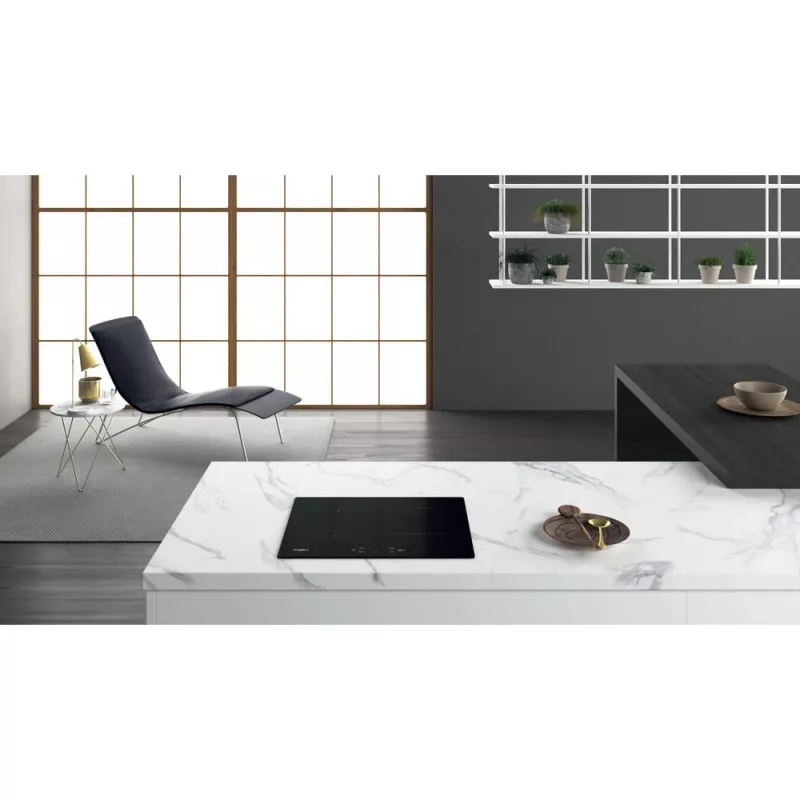 Whirlpool WS Q2160 NE Negro Empotrable 59 cm Placa de inducción por zonas 4 zona(s)