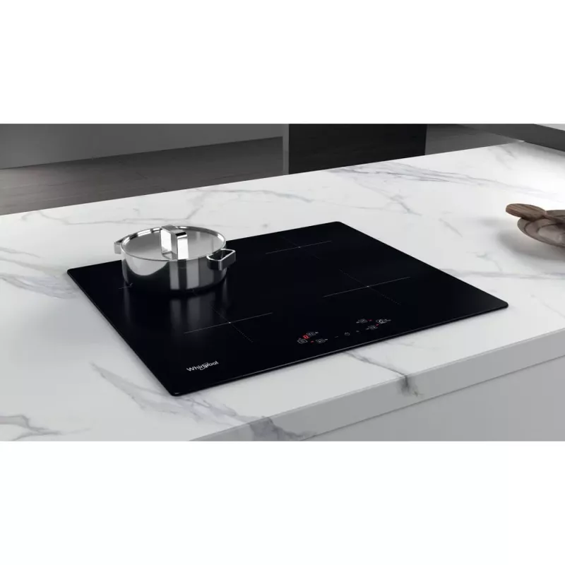 Whirlpool WS Q2160 NE Negro Empotrable 59 cm Placa de inducción por zonas 4 zona(s)