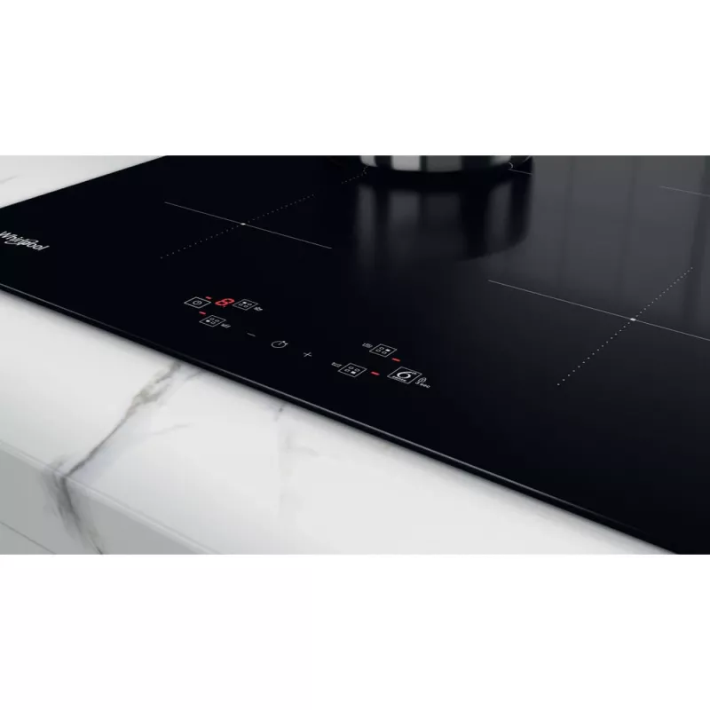 Whirlpool WS Q2160 NE Negro Empotrable 59 cm Placa de inducción por zonas 4 zona(s)
