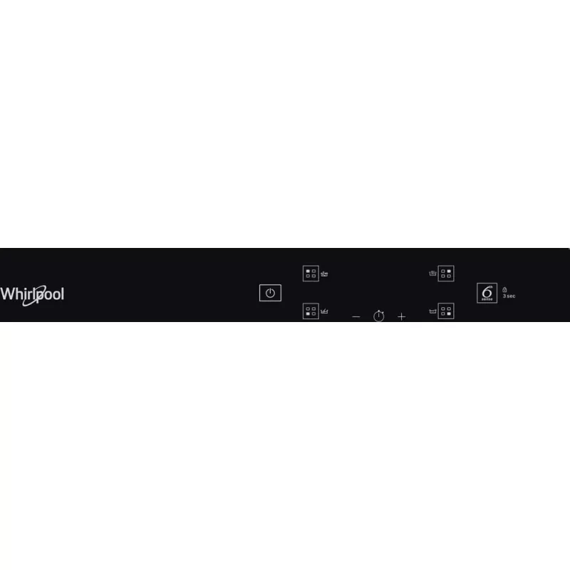 Whirlpool WS Q2160 NE Negro Empotrable 59 cm Placa de inducción por zonas 4 zona(s)