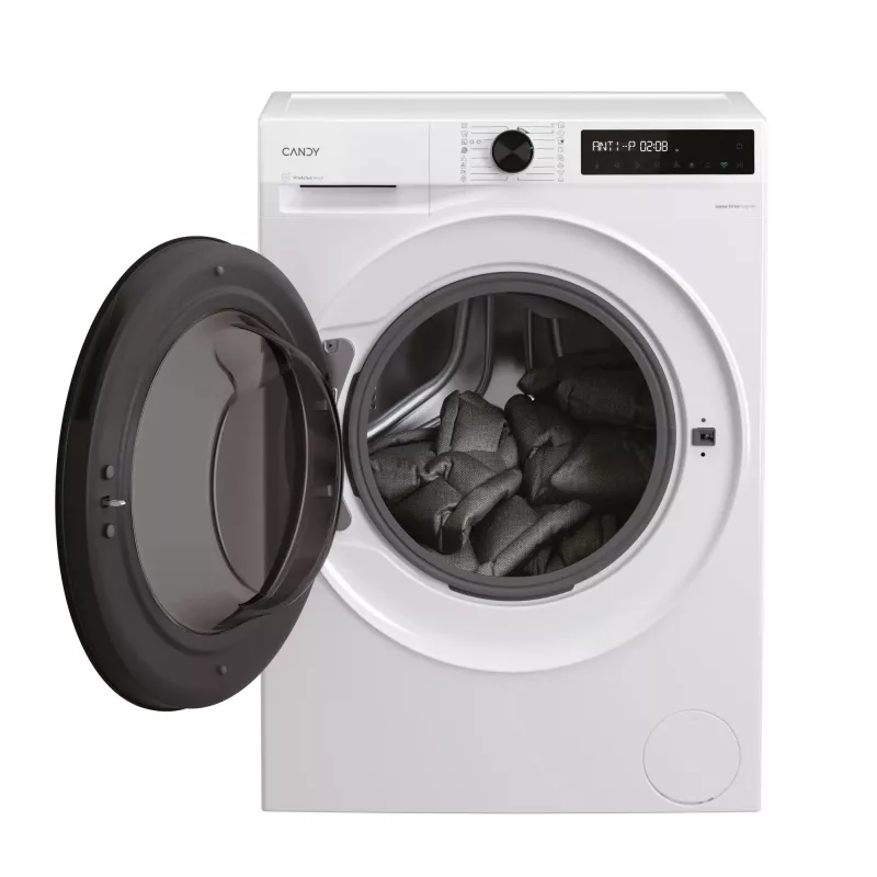 Candy BWR 485SBL6-S Lavadora secadora de libre instalación carga frontal Blanco