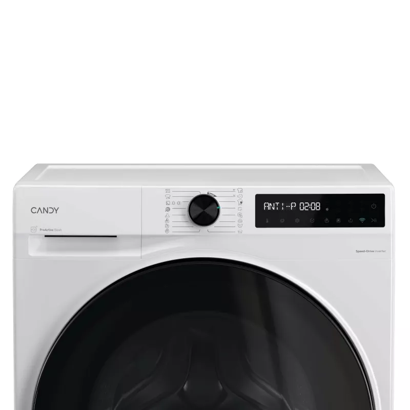 Candy BWR 485SBL6-S Lavadora secadora de libre instalación carga frontal Blanco