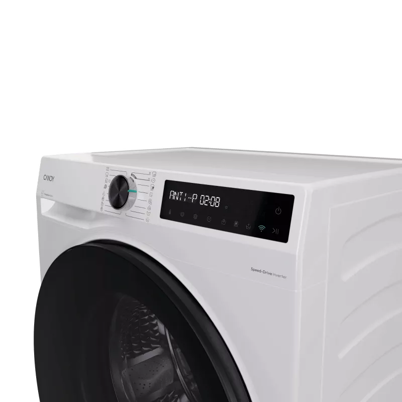 Candy BWR 485SBL6-S Lavadora secadora de libre instalación carga frontal Blanco