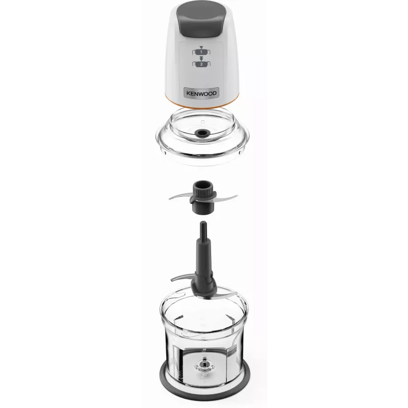 Mini picadora Kenwood EasyChop CHP61 500W, picadora compacta para picar, mezclar y triturar