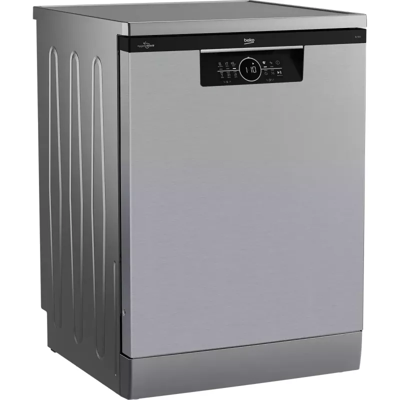 Lavavajillas independiente BEKO BDFN26530X, tamaño completo 60 cm, 15 cubiertos, 44 dB, 6 programas