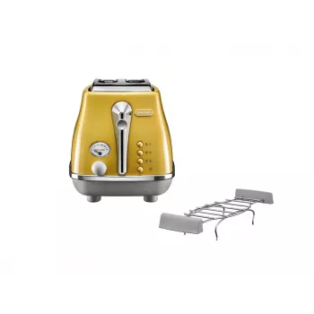 De'Longhi Icona Capitals 2 rebanada(s) 900 W Amarillo
