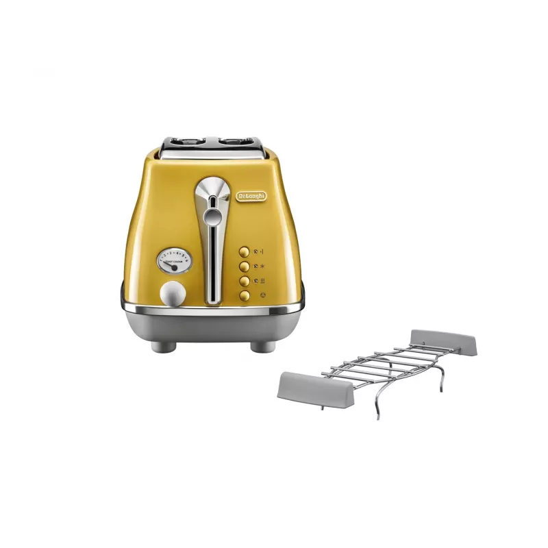 De'Longhi Icona Capitals 2 rebanada(s) 900 W Amarillo