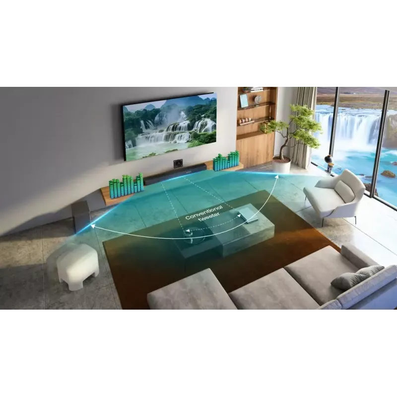 Barra de sonido Hisense AX3120G 3.1.2 canales 360W RMS