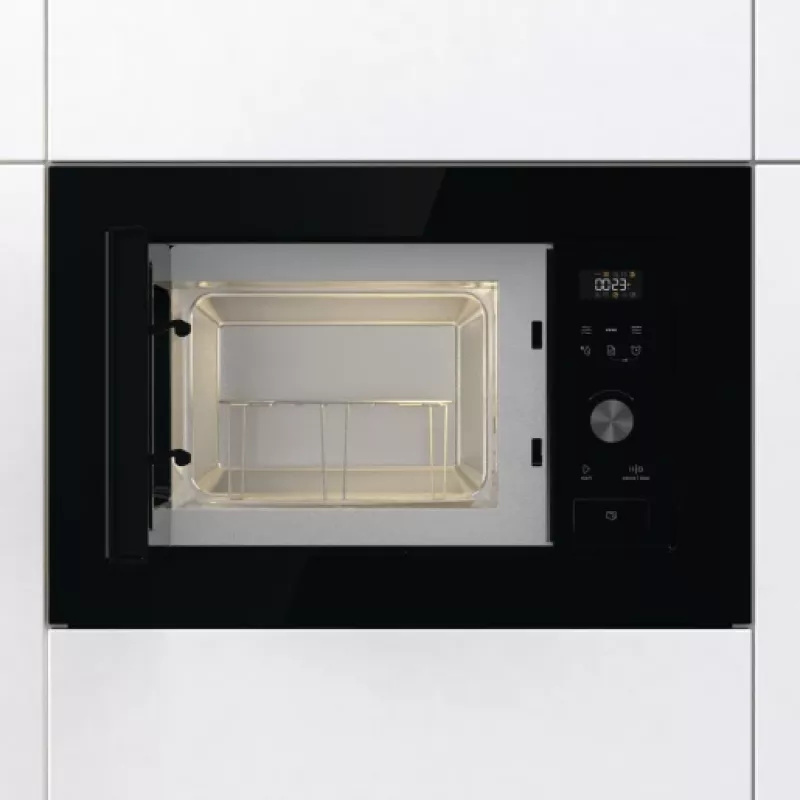 Gorenje XY820Z BM201AG1BG G600, integrable, microondas con grill, 20 l, 800 W, pantalla integrada, LED