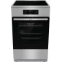 Gorenje 740742 Cocina independiente Cocina eléctrica Inducción por zonas Negro, acero inoxidable