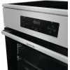 Gorenje GEIT5C61XPG cocina eléctrica independiente con placa de inducción, 4 zonas, horno de 70 l, limpieza catalítica, 50 cm, acero inoxidable