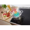 Gorenje GEIT5C61XPG cocina eléctrica independiente con placa de inducción, 4 zonas, horno de 70 l, limpieza catalítica, 50 cm, acero inoxidable
