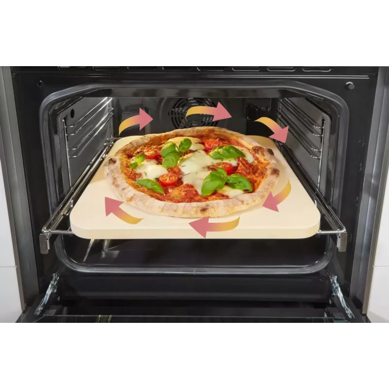 Gorenje GEIT5C61XPG cocina eléctrica independiente con placa de inducción, 4 zonas, horno de 70 l, limpieza catalítica, 50 cm, acero inoxidable