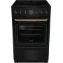 Gorenje GECS5B70CLB Cocina independiente con placa vitrocerámica eléctrica negra