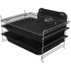 Gorenje GECS5B70CLB Cocina independiente con placa vitrocerámica eléctrica negra