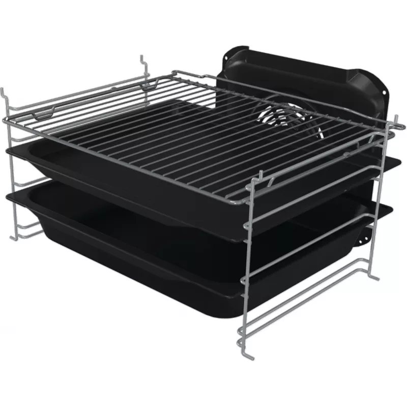 Gorenje GECS5B70CLB Cocina independiente con placa vitrocerámica eléctrica negra