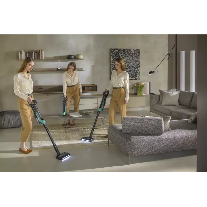 Aspirador 2 en 1 con batería Hoover HF210P 011 en seco EPA sin bolsa 165 W Turquesa