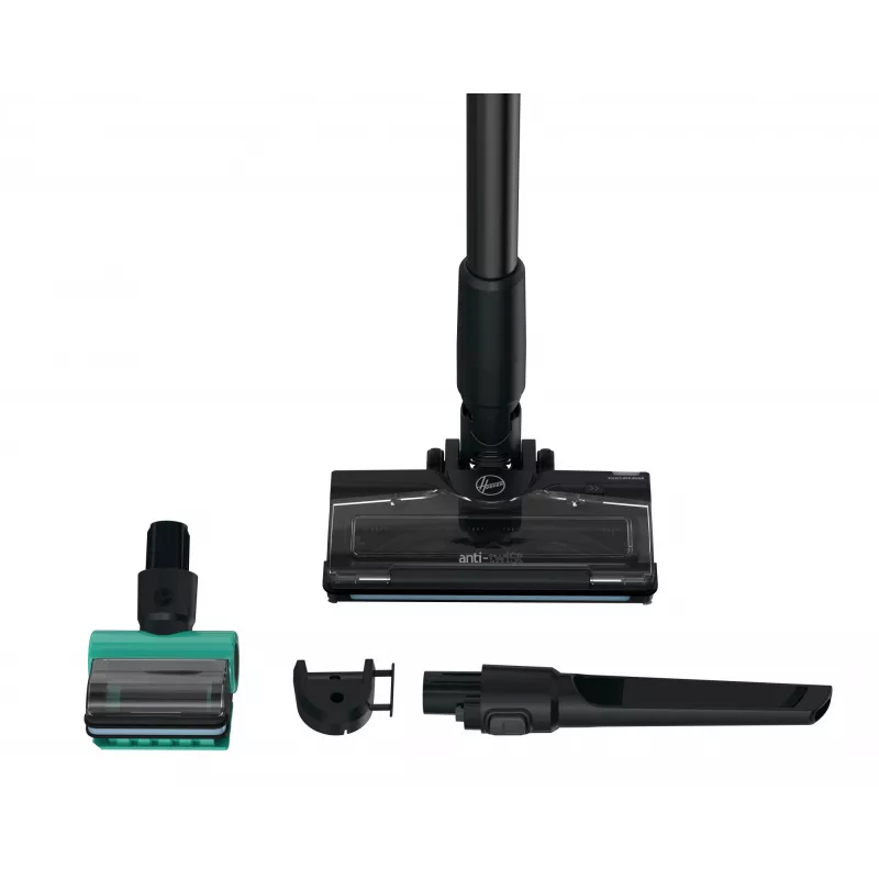 Aspirador 2 en 1 con batería Hoover HF210P 011 en seco EPA sin bolsa 165 W Turquesa